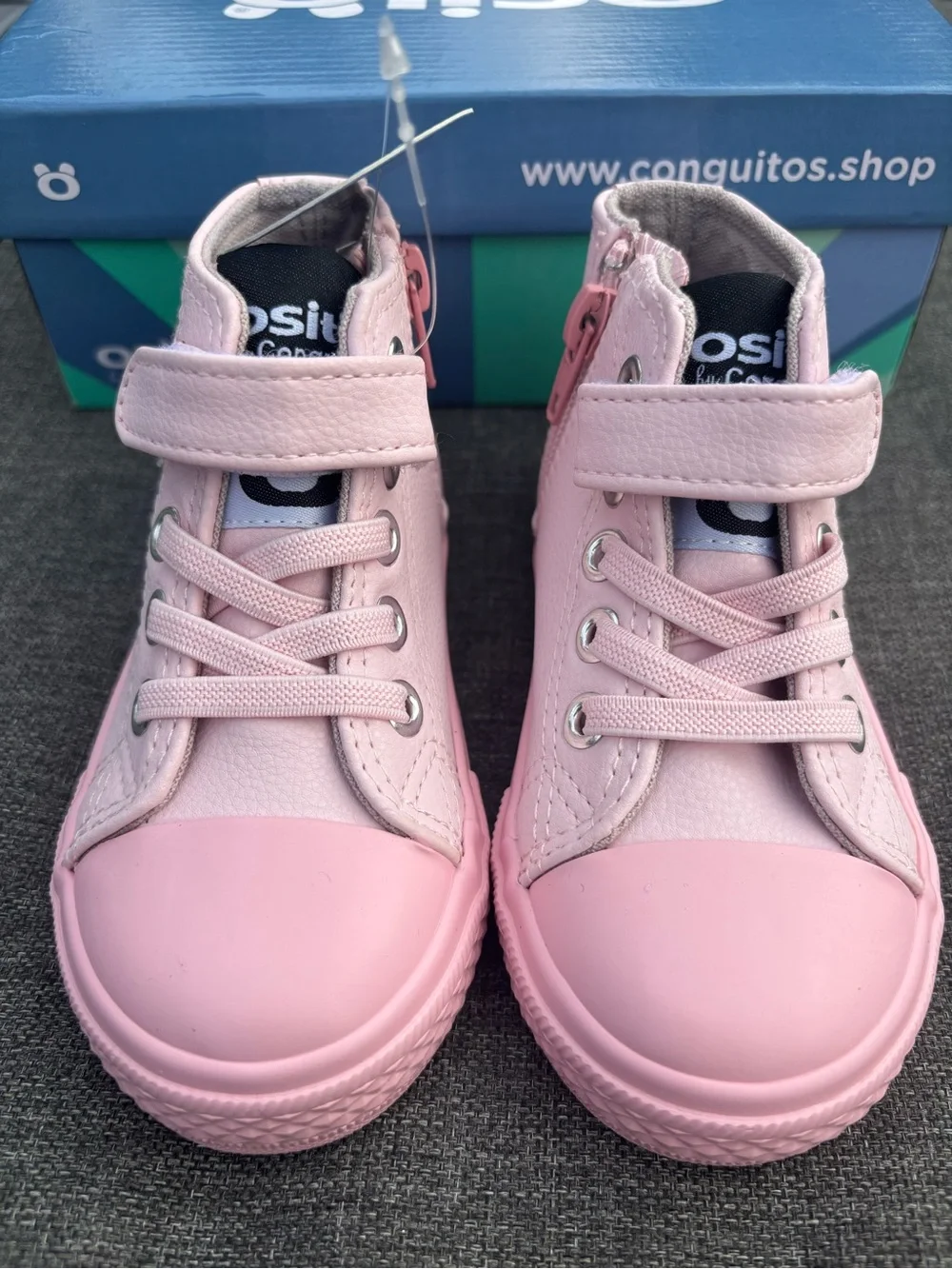 Conguitos Pink Hi-Top Shoes Children New